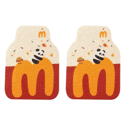 Universal Foot Pad | Cartoons - recommended-gourmet-panda-silk-circle-foot-mats-top-2