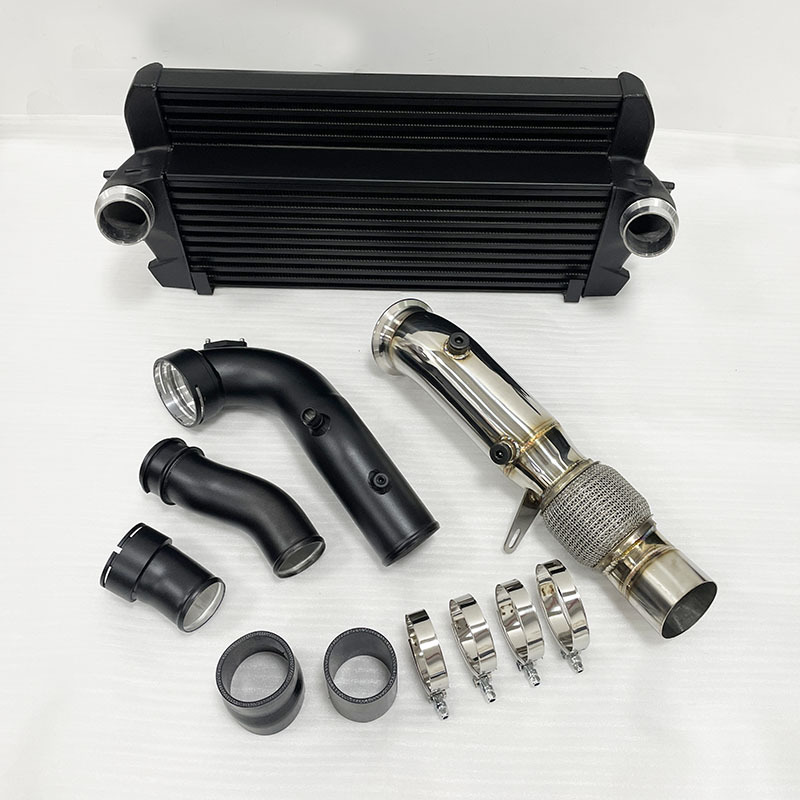 Intercooler Fluid Filling Pipe Kit Downpipe Suitable for Bmw N55 535I 640I F10 F12 F13