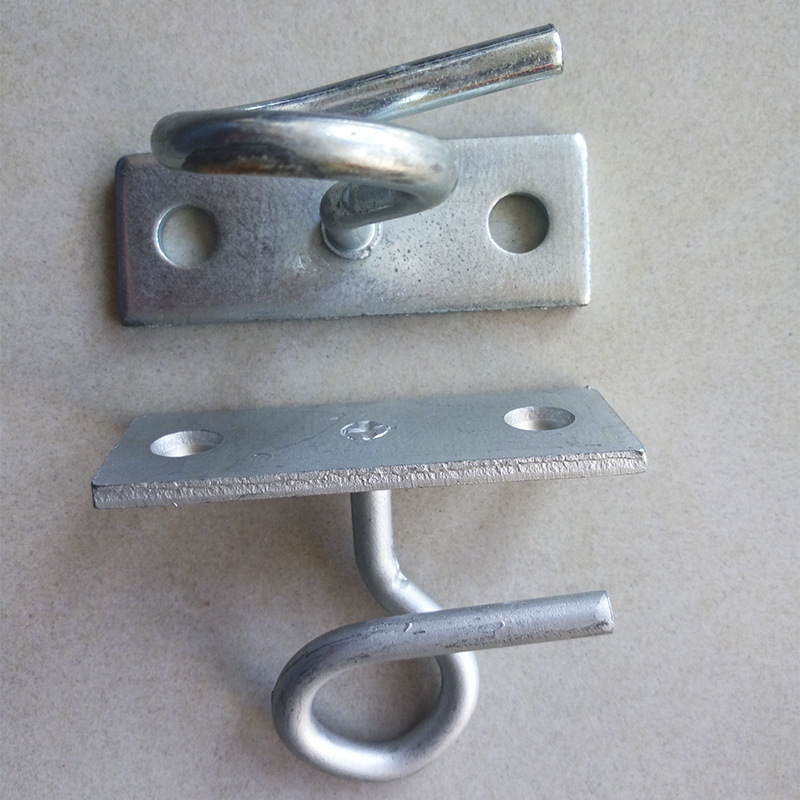 C型拉钩 FTTH辅件 光纤入户配件 热镀锌拉钩 自承式光缆配件