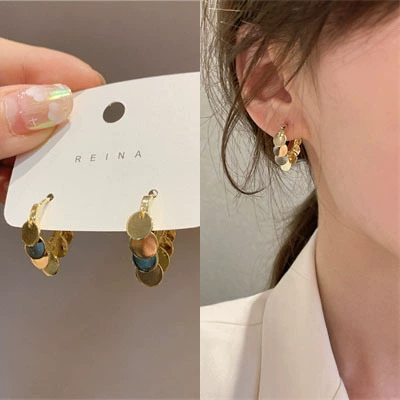Серебряная игла, металлические ретро серьги, образец серебро 925, стиль высокого качества, оптовая