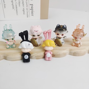 Cute Series Dimoo Christmas Cute Doll Modification Blind Box Cute Gift Ornament DIY Cute DIY