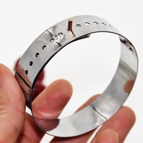 Bracelet measuring ring belt style plastic measuring ring hand size wrist size standard inches domestic size tool