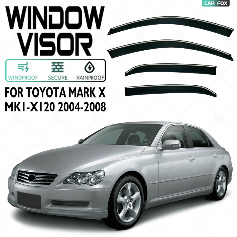 Suitable for Toyota Toyota Mark X Window visor car window rain shield rain visor rain eyebrow