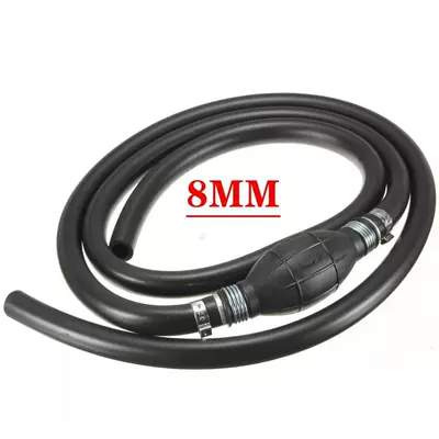 Oil Extractor Oil Pump Yacht Car Outboard Engine Fuel Tank One-Way Valve Hand Pump Fuel Line (Kempinq və səyahət) - inner-8mm-outer-12mm-set