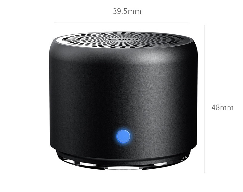 EWA-A106pro Ultra Mini Altavoz Bluetooth Subwoofer para automóvil al aire libre Impermeable Smart Portable Bluetooth Audio