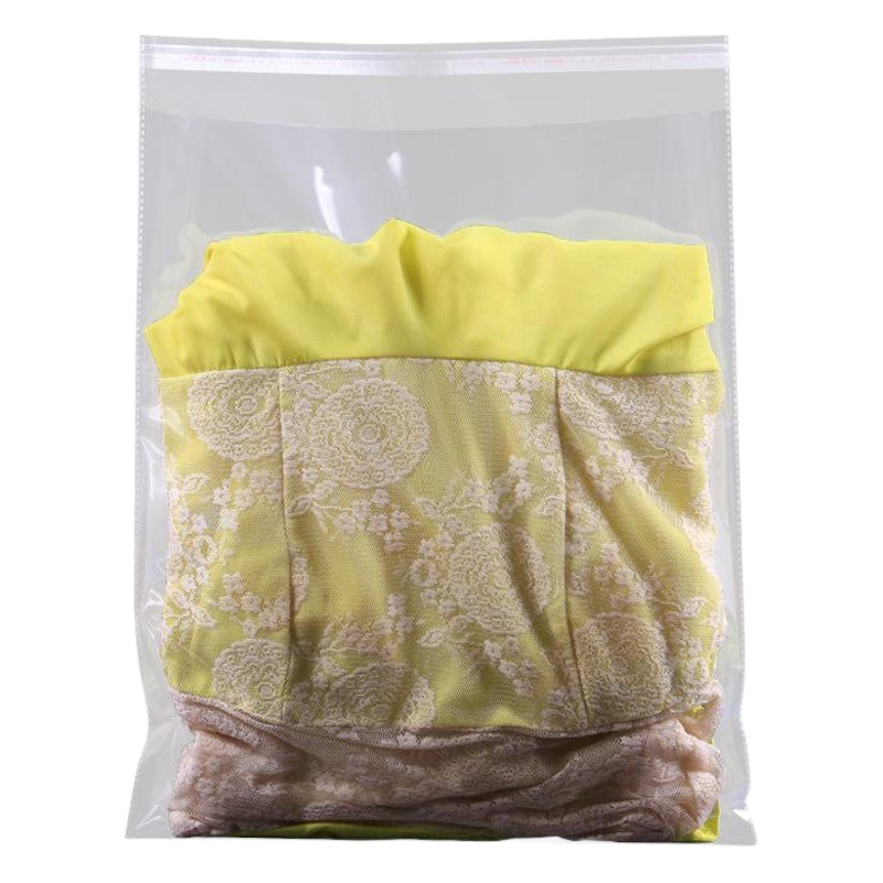 OPP bolsa transparente al por mayor bolsa de auto-Sellado bolsa de plástico autoadhesiva bolsa de embalaje de ropa bolsa autoadhesiva OPP bolsa autoadhesiva