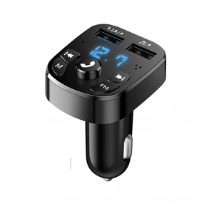 Çoxfunksiyalı Avtomobil MP3 Pleyer FM Bluetooth, U Disk, İkili USB Sürətli Şarj