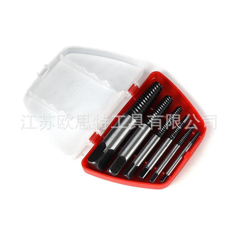 厂家批发工业级5pc组套6pc断头螺丝水管取出器断