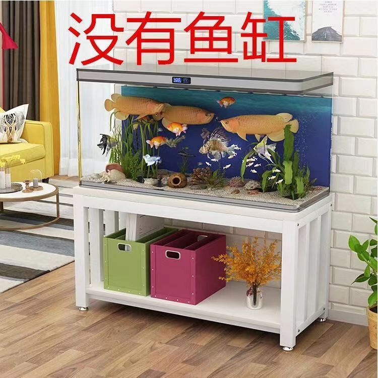 鱼缸架铁艺承重阳台架柜底柜底架可调节储物加高钢架|undefined