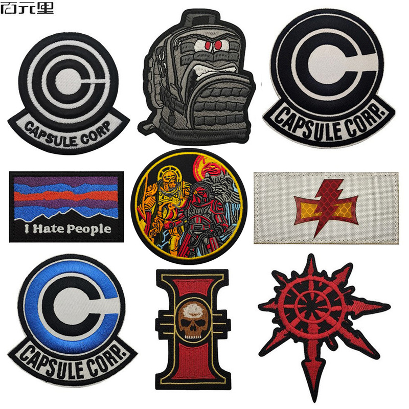 Taifeng Cross-border Warhammer 40K Game Peripheral Embroidery Cloth Sticker Copyright Kuso Schoolbag Tactical Morale Velcro Seal Taifeng Cross-border Warhammer 40K Game Peripheral Embroidery Cloth Sticker Copyright Kuso Schoolbag Tactical Morale Velcro Seal
