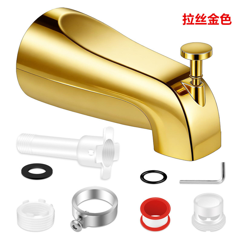 Bathtub outlet diverter, bathroom shower leak-proof faucet replacement part, bathtub spout outlet Bathtub outlet diverter, bathroom shower leak-proof faucet replacement part, bathtub spout outlet