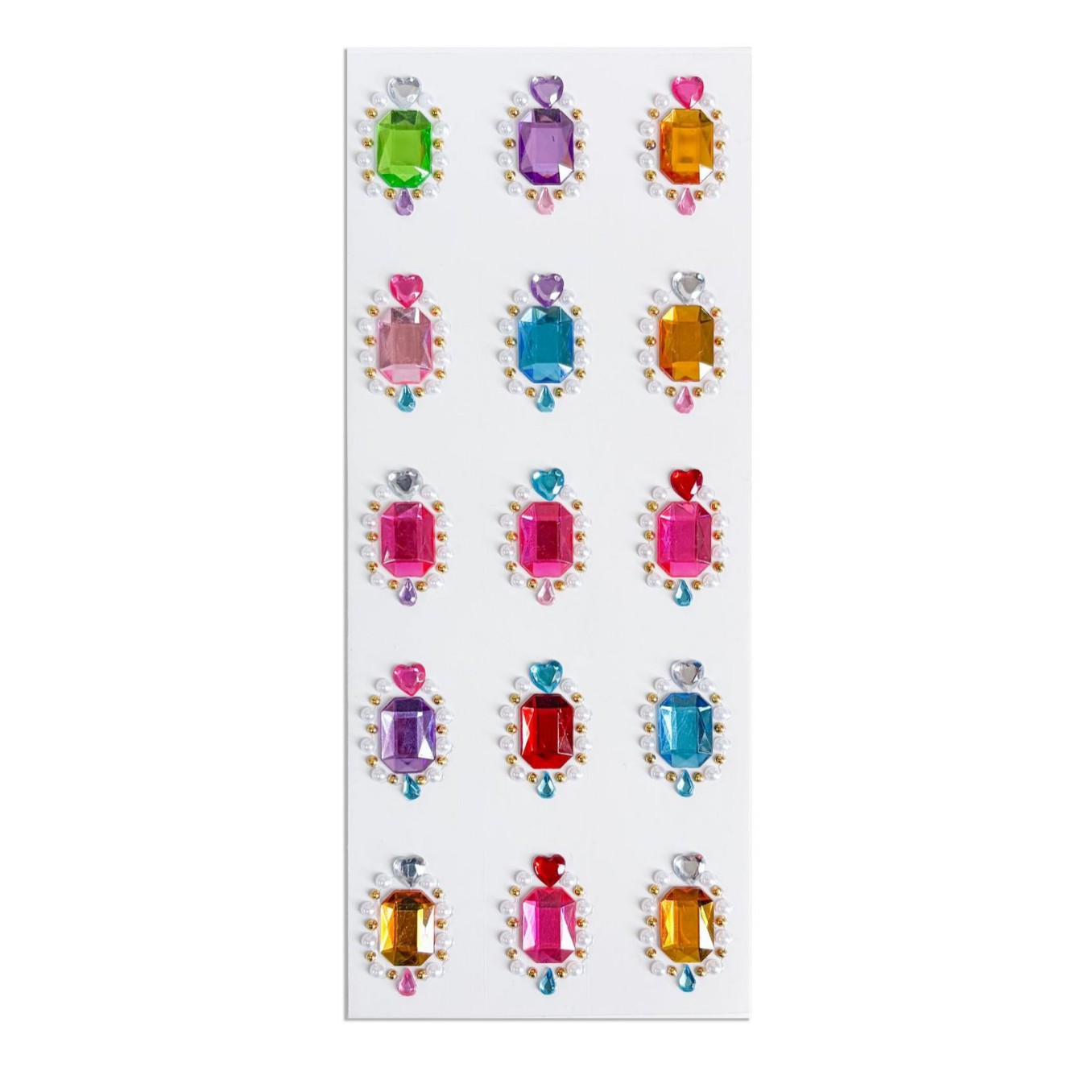 Amazon transfronterizo vende pegatinas de piedras preciosas de amor, espectáculos de bricolaje hechos a mano para niños decoran pegatinas de diamantes de cristal brillante
