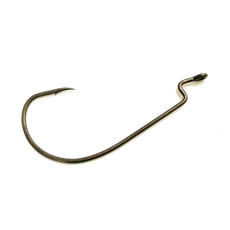 Bkk 9005 Lingwu Luya Mandarin Bass Crank Hook Luya Mandarin Fish with Soft Bait Hook