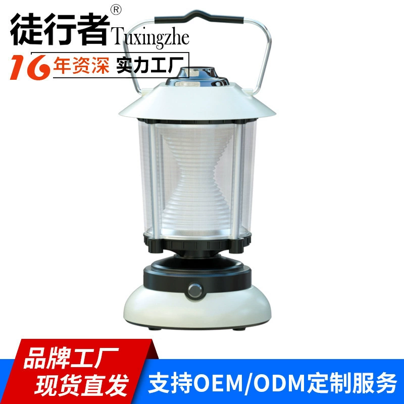 Новая уличная лампа для кемпинга многофункциональная Водонепроницаемая атмосферная лампа мягкий свет с длительным сроком службы двойной источник света Кемпинг ретро лошадь лампа