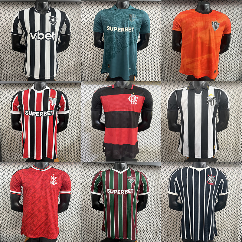 2627 Brazilian League Flamengo Santos Palmeiras Minero player version football jersey