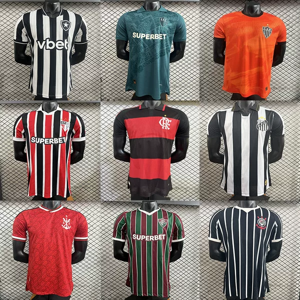 2627 Brazilian League Flamengo Santos Palmeiras Minero player version football jersey