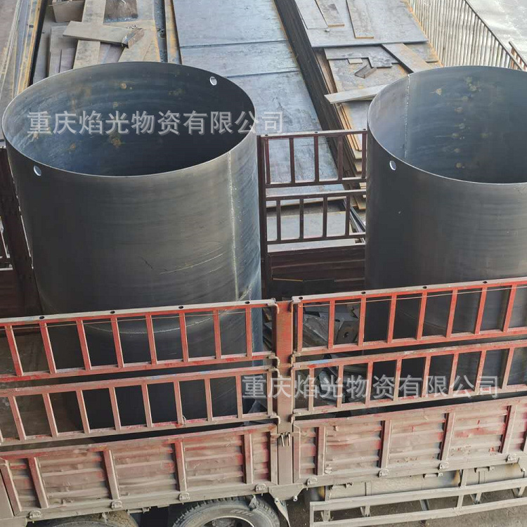 生产打桩钢护筒港口码头桩基钢护筒加工Q235B中厚板重庆现货
