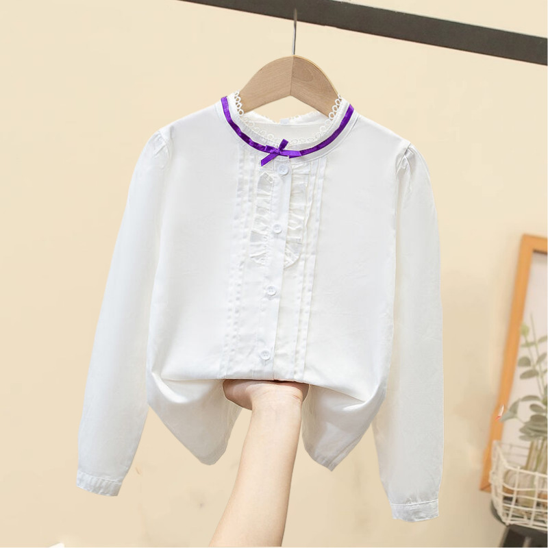 base body-friendly shirt with bow