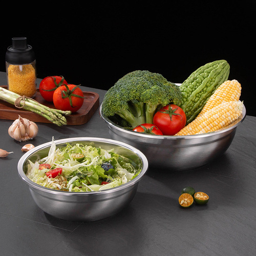 Stainless steel pot Korean style soup pot wholesale vegetable pot soup pot thickened household steel pot kitchen face pot student canteen pot