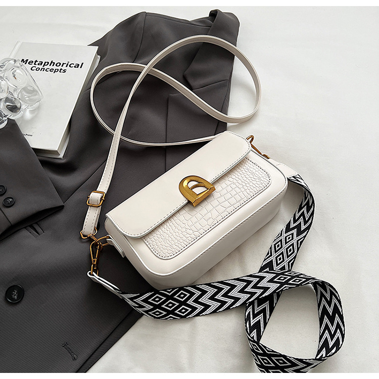Women's Crossbody Bag Crocodile Pattern Shoulder Bag For Autumn_voghion.com