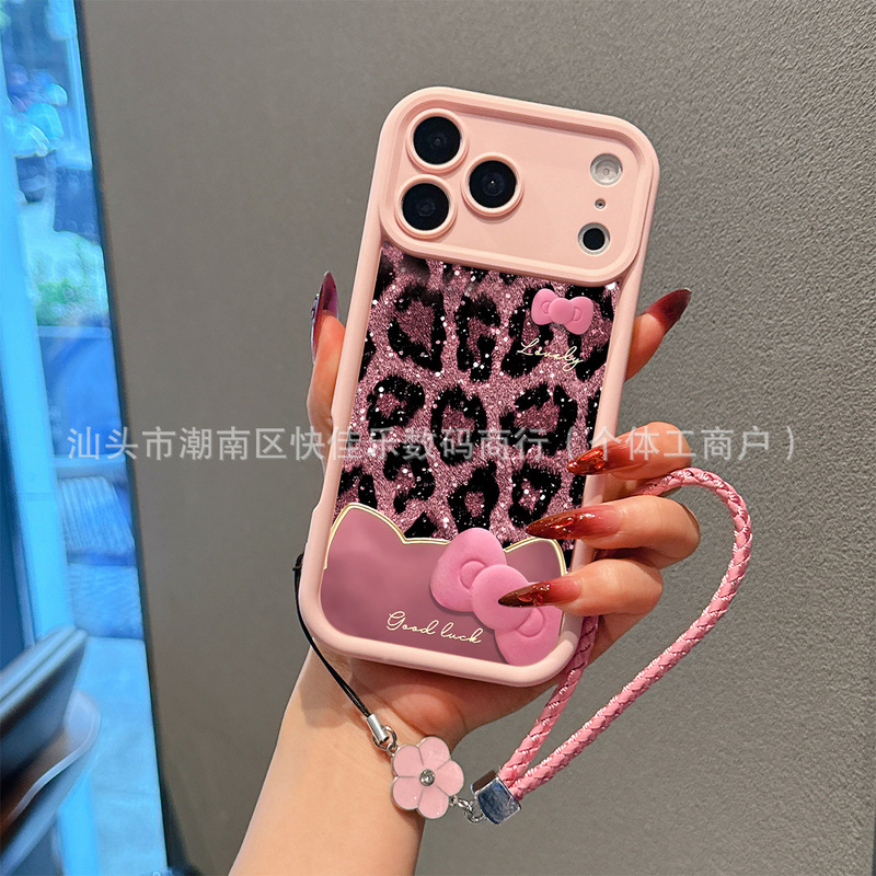 Ins Sweet Girly Short Lanyard Iphone11/12/13/14Pro/15/16/17Promax Phone Case Ins Sweet Girly Short Lanyard Iphone11/12/13/14Pro/15/16/17Promax Phone Case