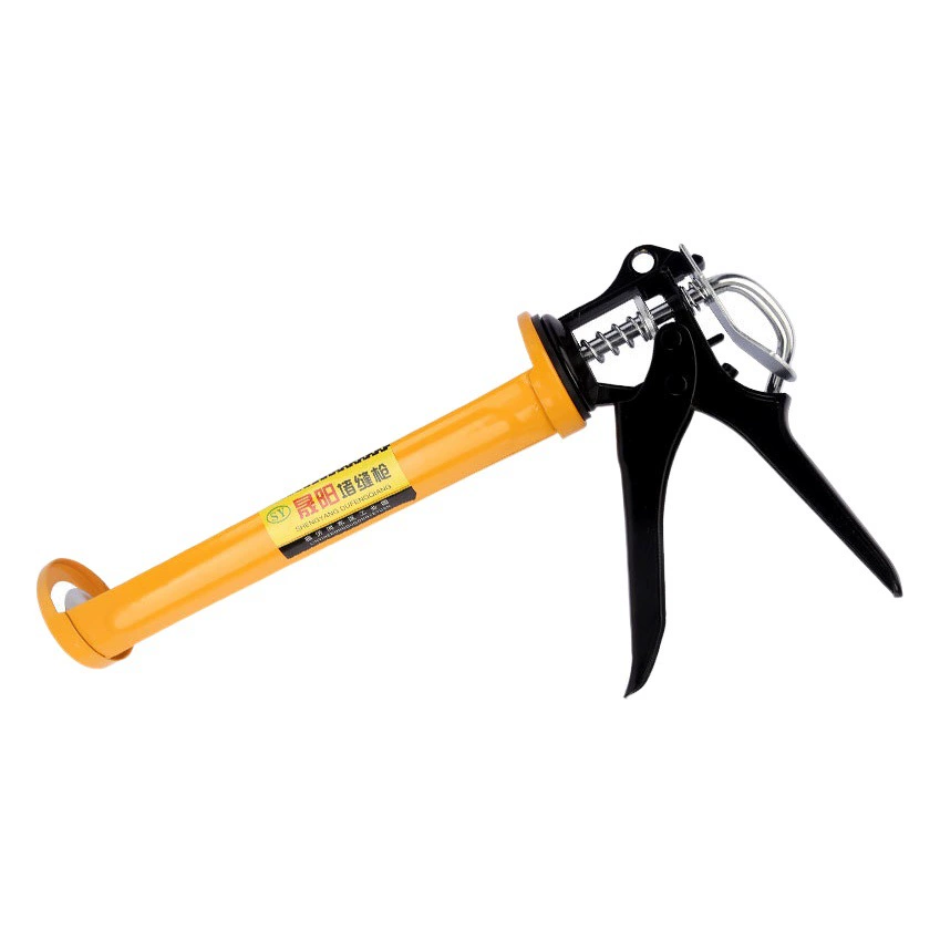 Пластиковый клеевой пистолет желтый полукруг стекло клей герметик клеевой пистолет все виды твердого клея силиконовый пистолет силиконовый швейный инструмент