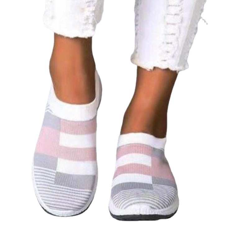 Scarpe da tennis da donna Scarpe casual Scarpe da basket Sneakers Mesh Calzature comode e versatili_voghion.com