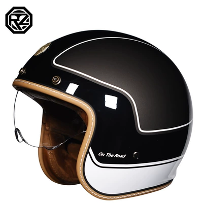 and Women's Half Helmet Cruise | Dəbilqə (Kaska) aksesuarları - m-street-yellow-inside