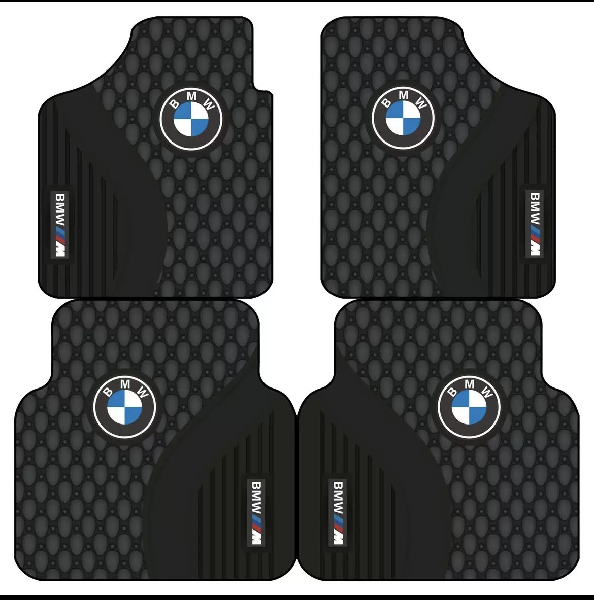 Car logo car floor mats, stylish universal style foot mats with diatom mud surface, suitable for all seasons, non-slip and washable