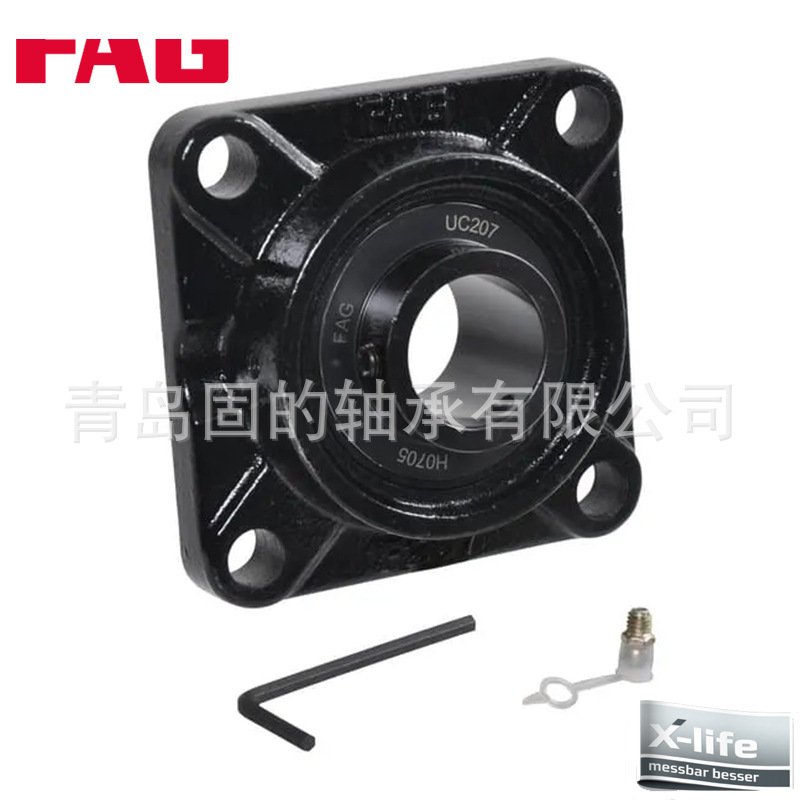 外球面 UCFL210-31 灰铸铁轴承座单元 UKFC210-32 造纸和木工机械