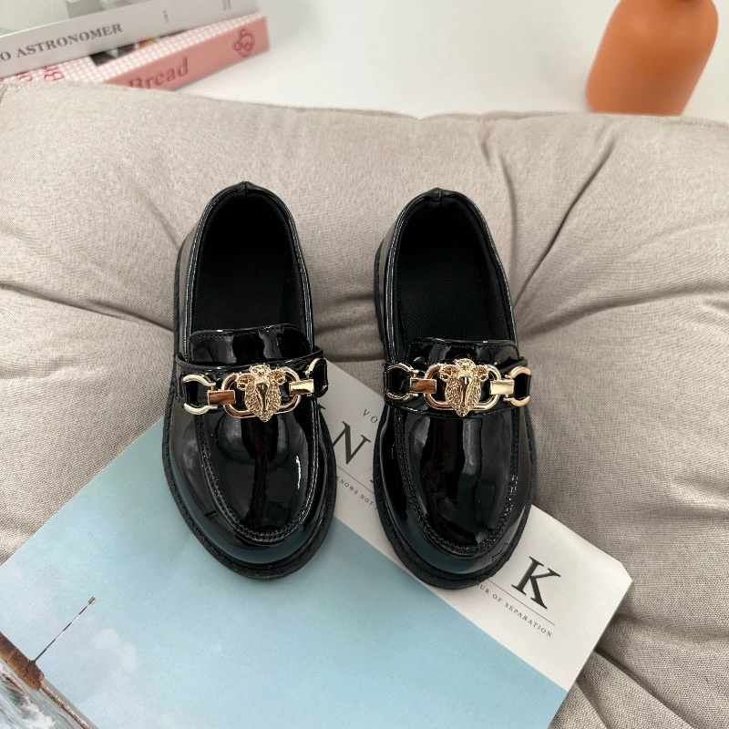 Fashionable demi-season universal shoes for men and women for leisure for leather shoes, 2025 years