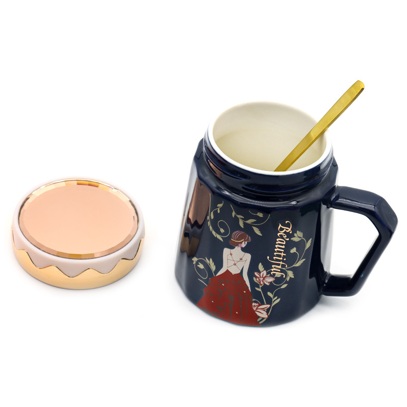 精致女人恒温杯