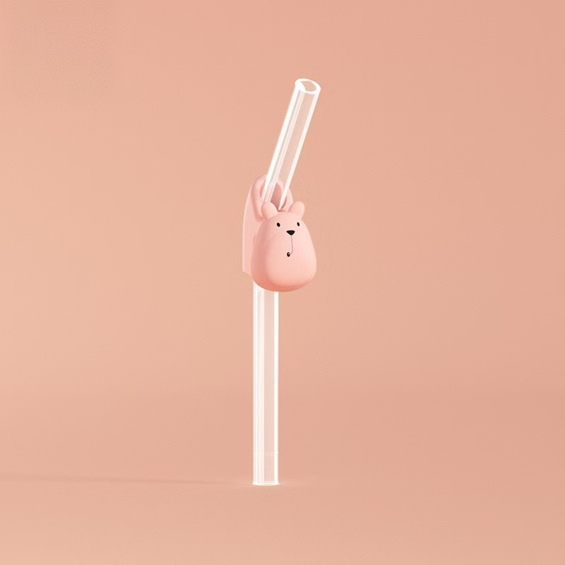 Pajita de codo-desplegable-rosa