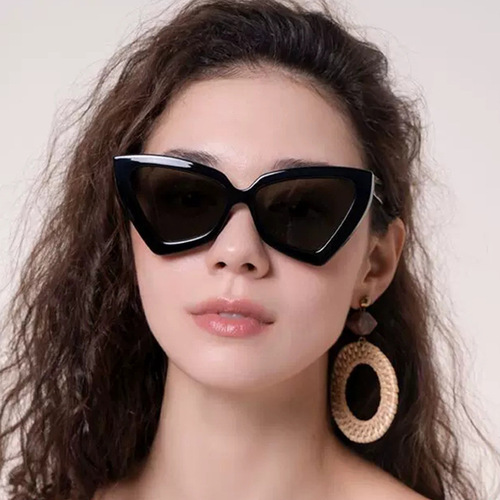 Cross-border Meituan Midding Sunglasses Women High-end Sense Fashion Internet Celebrity Retro Sunglasses UV Protection Street Style Trendy