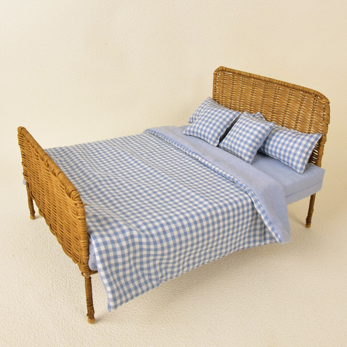 등나무 침대(격자 침구)