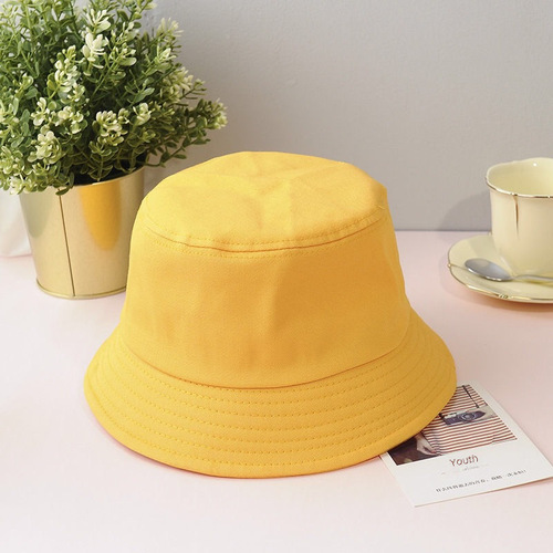 Cross-border Four Seasons Leisure Light Board Fisherman Hat Face Covering Hat Unisex Compatible Outdoor Sunshade Cotton Bucket Hat Trendy 0854