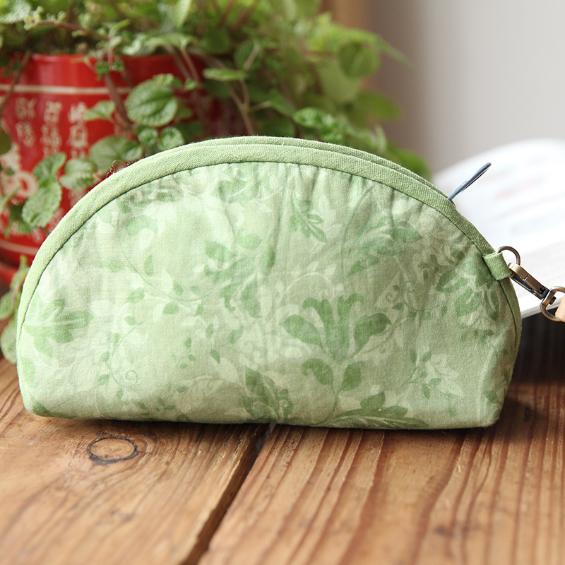 2024 verano patchwork nuevo embrague bolso femenino hecho a mano bricolaje no bordado simple hecho a mano bolso pequeño hecho a mano bolso de media luna