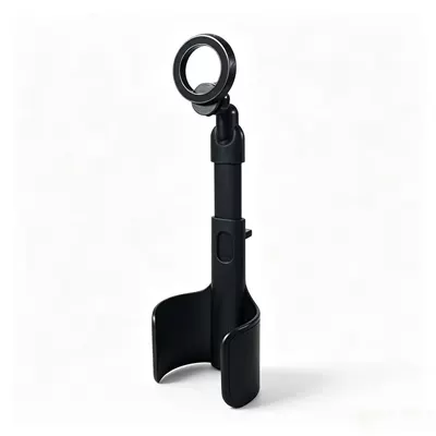New cross-border multifunctional car gadget: retractable magnetic clamp arm bracket and car cup holder