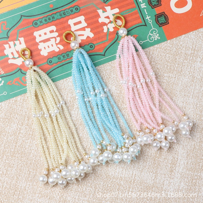 宋锦汉服手链挂饰配件搭配饰品古风发簪流苏流苏穗子diy原创配饰