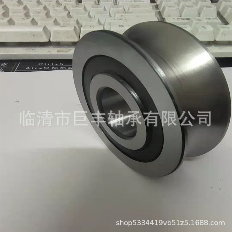 LFR5207-30KDD NPP轴承 双列滚珠 U型槽轮 滚轮导轨轴承 巨丰轴承