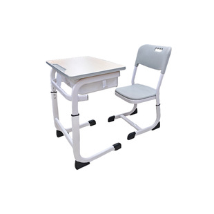 School Home Primary School Student Writing Homework Chair Training Class Tutoring Class Desks and Chairs New C-Shaped Student Desks and Chairs