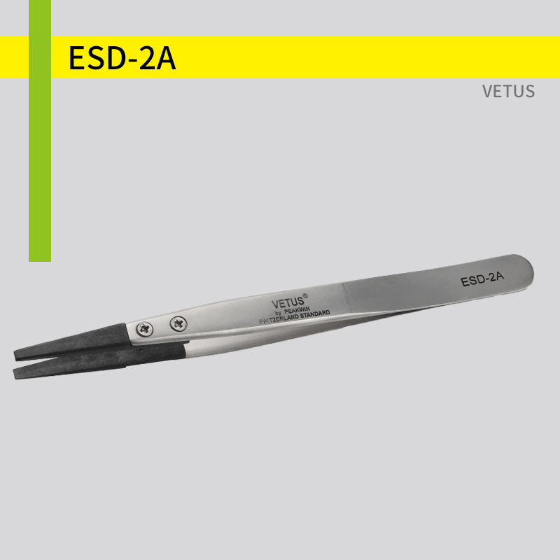 VETUS pinzas cabeza intercambiable ESD antiestático pinzas cabeza intercambiable pinzas antiestáticas pinzas cabeza de plástico electrónica de fábrica
