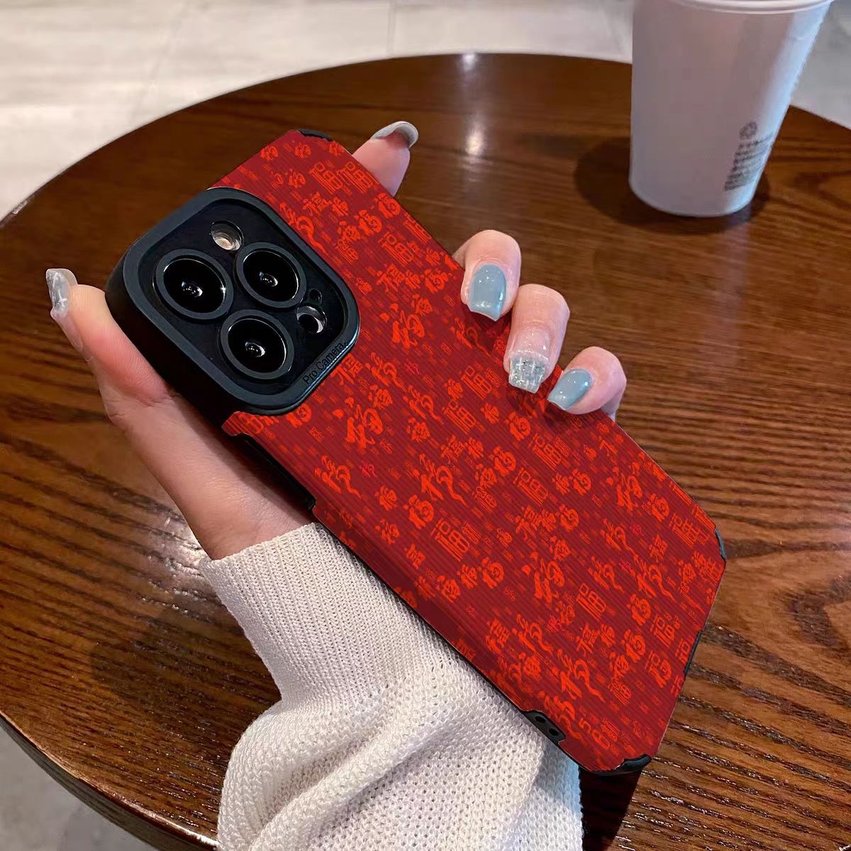 Suitable for Samsung A71 phone New Year's screen lucky A53 A32 protective case, women's high-end full package stripe_voghion.com