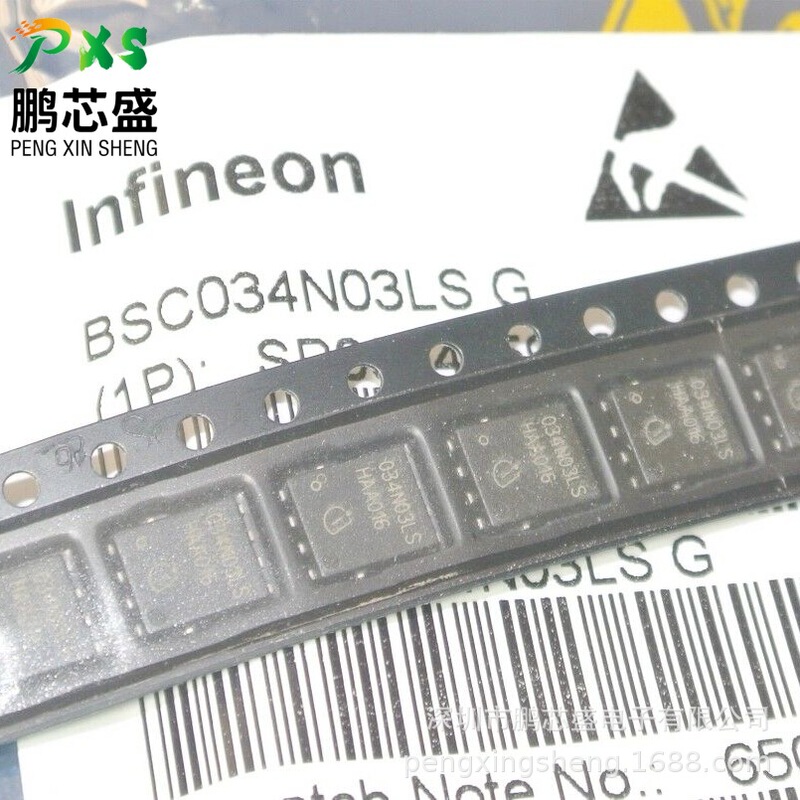 Bsc034N03Lsg Silk Screen 034N03Ls Original Genuine N-Channel Mosfet 30V22A Field-Effect Transistor