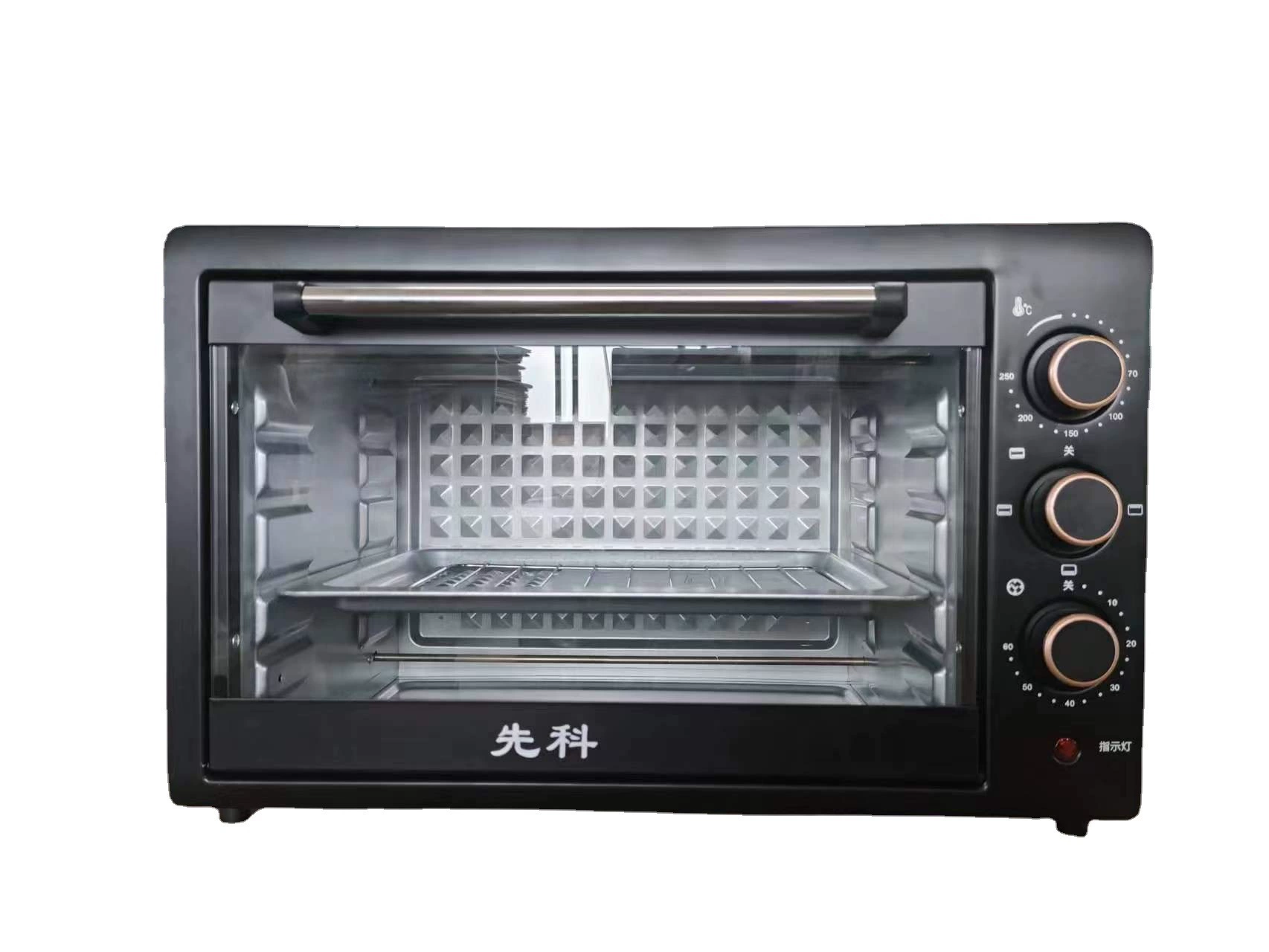 Электрическая настольная духовка 110V/220V для дома, мини-печь 22 л для запекания и жарки, мини-духовка