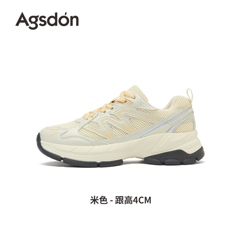 Zapatos de montaña casuales ligeros de primavera retro 2026 zapatos deportivos de plata para mujeres zapatos de papá