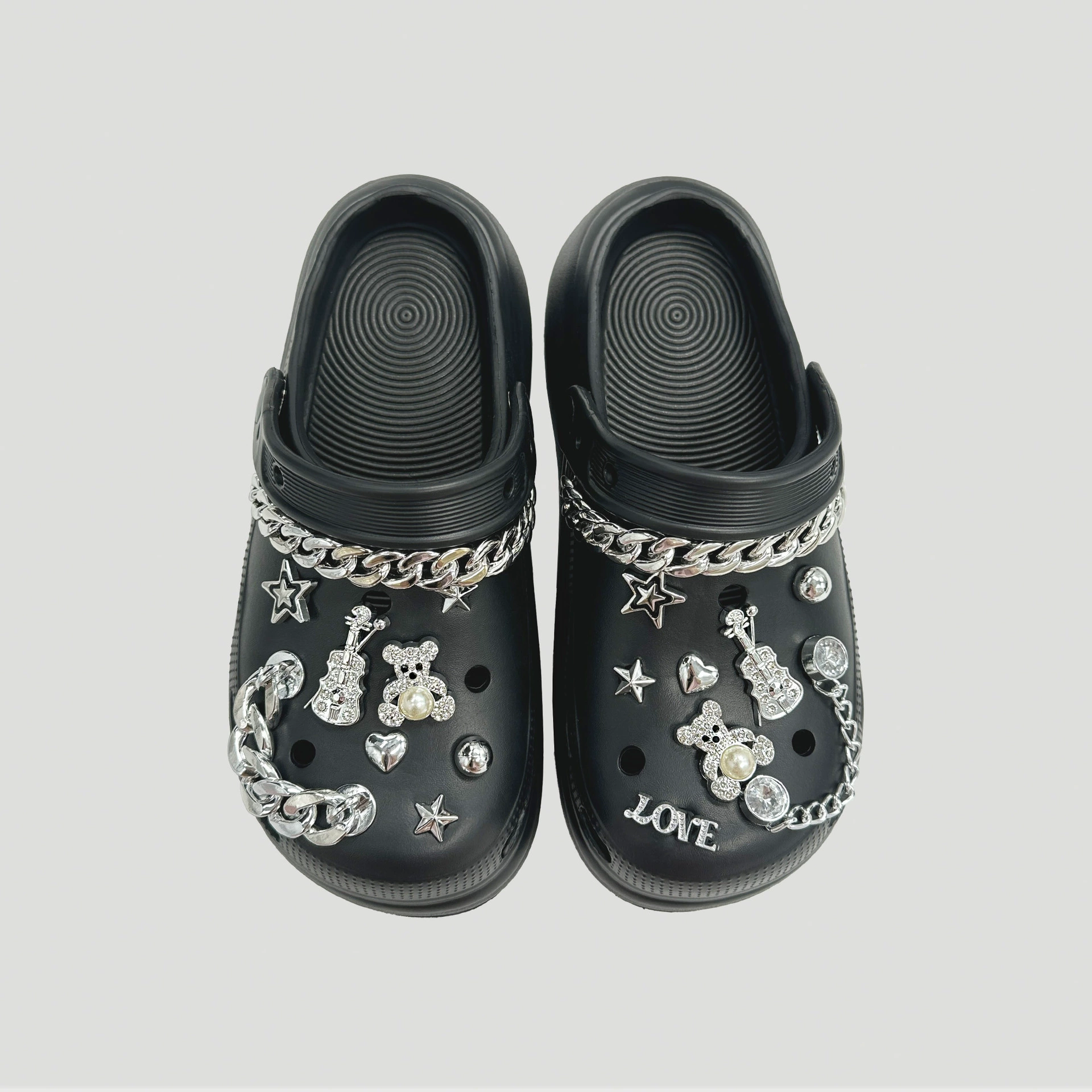 Новые популярные кросс-бордерные DIY простые съемные аксессуары модные шармы для обуви пряжки для обуви высококачественные персонализированные украшения