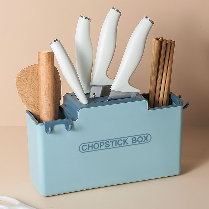 젓가락통 하늘색