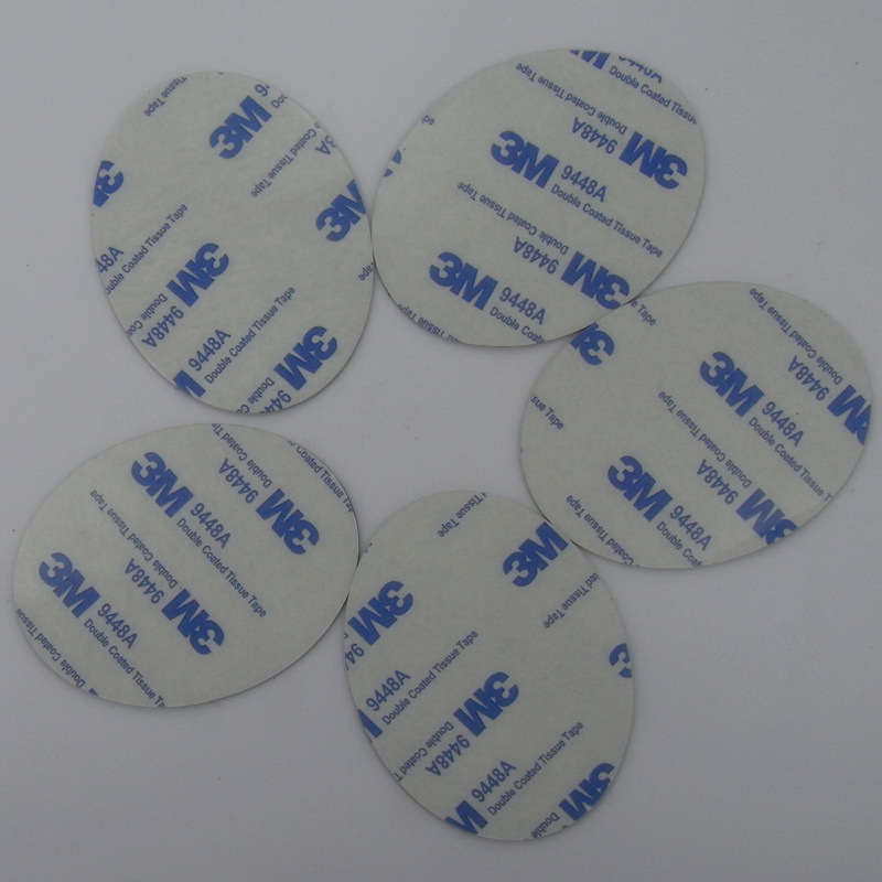 EVA泡棉双面胶圆形汽车摆件无痕强粘VHB亚克力贴红色PET