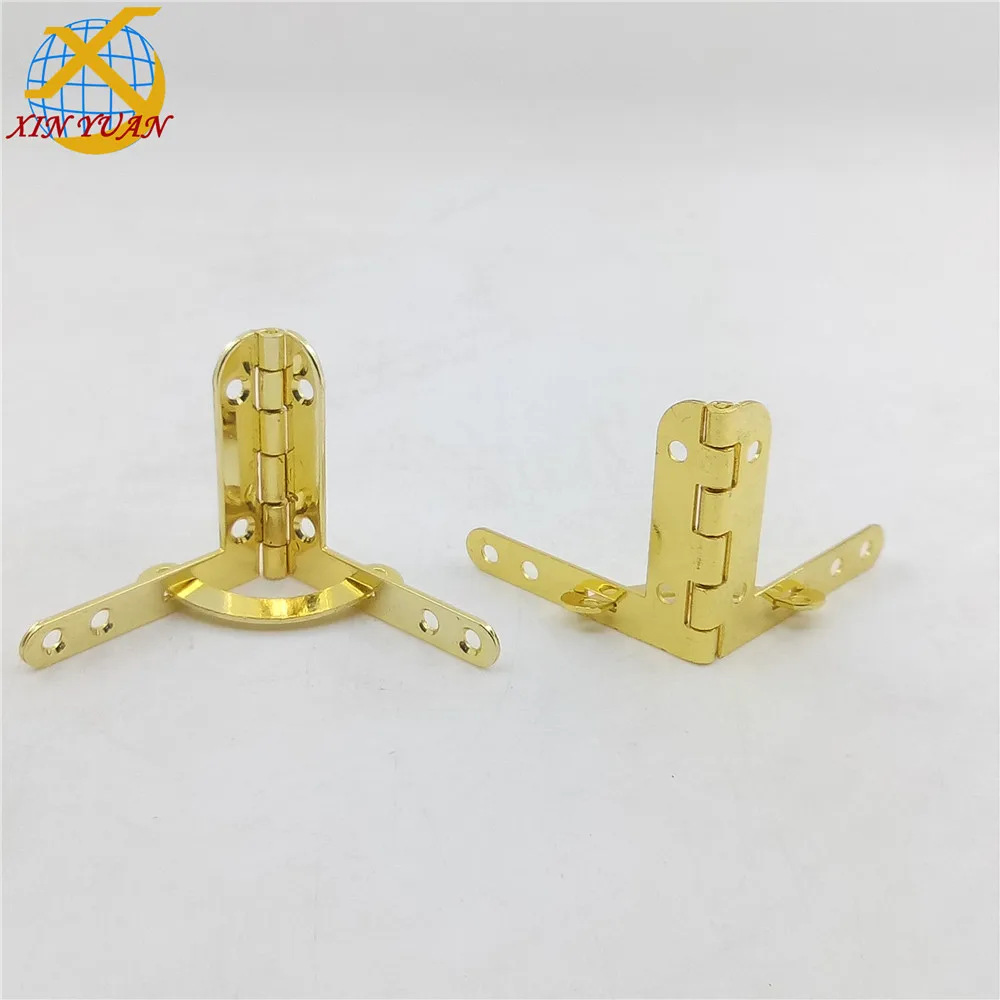 供应雪茄盒五金配件金属金色七字扣 31*33 39*43